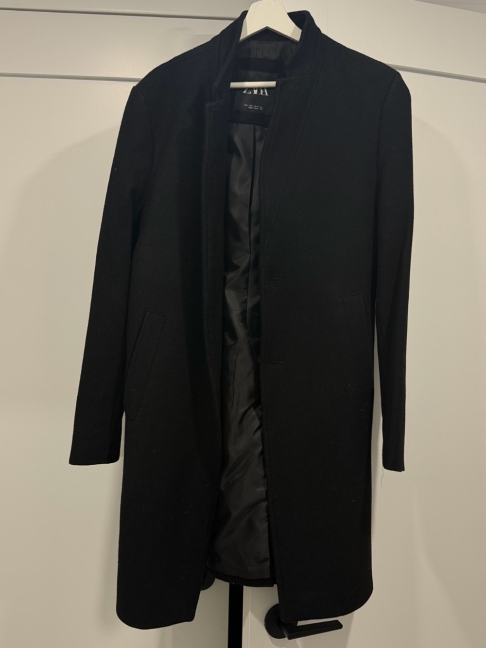 Zara Men’s Black Long Coat